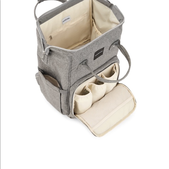 Gray MODERNISM Backpack Diaper Bag - Picture 5 of 5